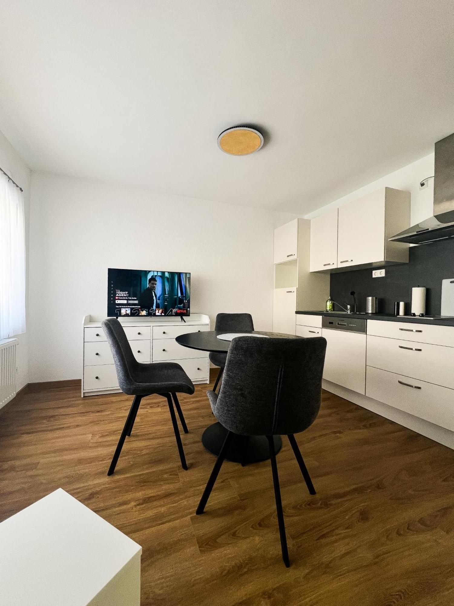 Modern Apartment Wissenbach 2 Barrierefrei Eschenburg Luaran gambar